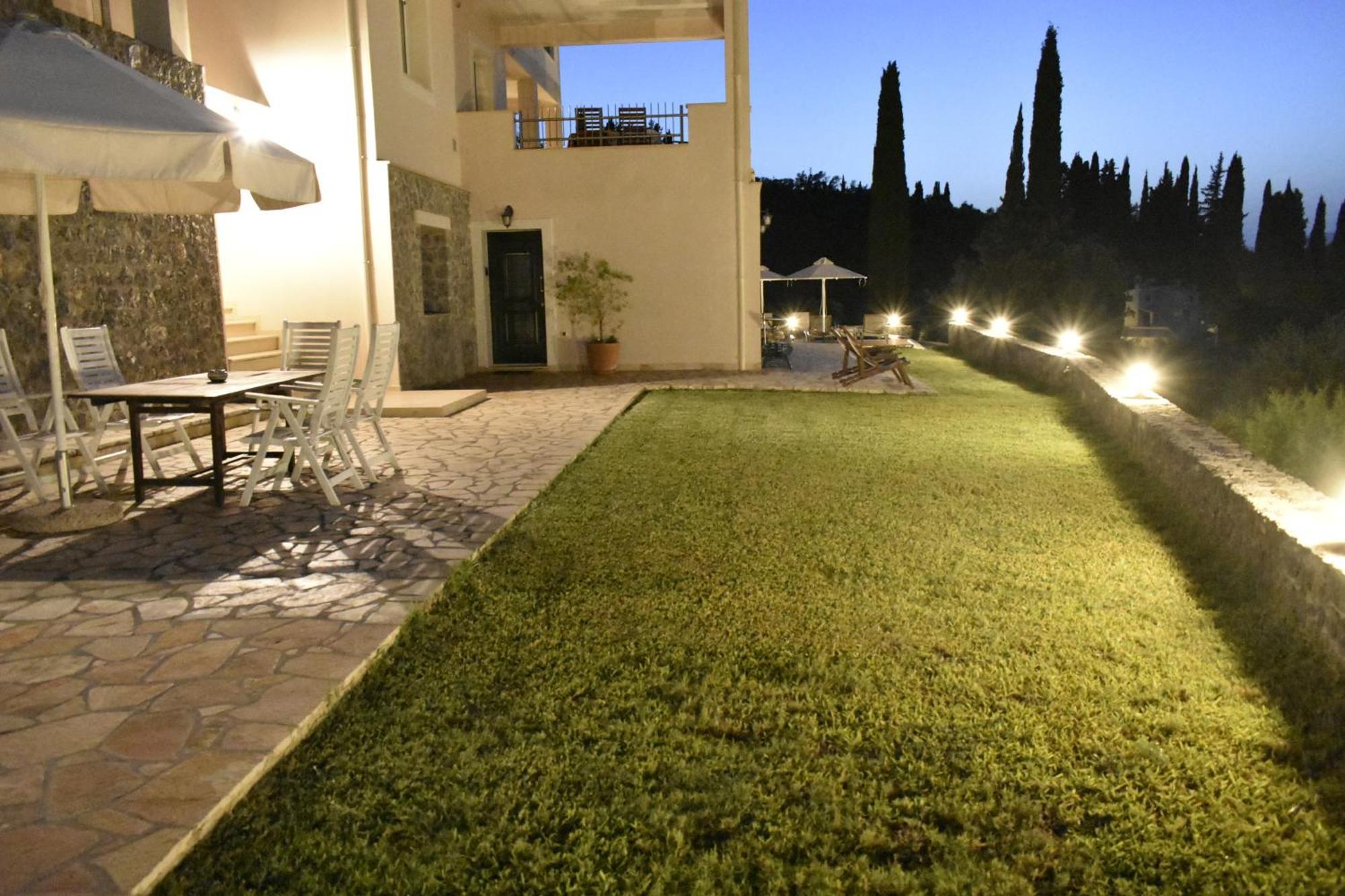 Corfu View Deluxe Villa Perama  Exteriör bild