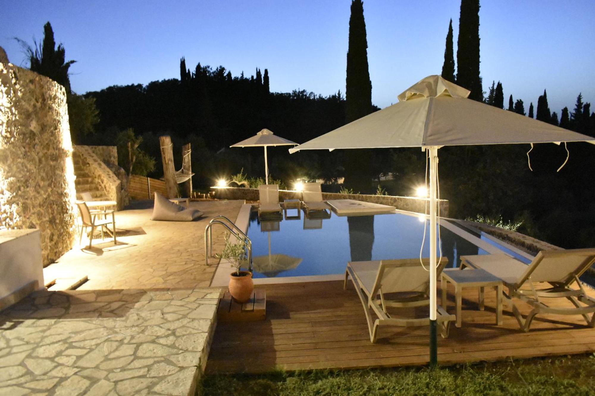 Corfu View Deluxe Villa Perama  Exteriör bild