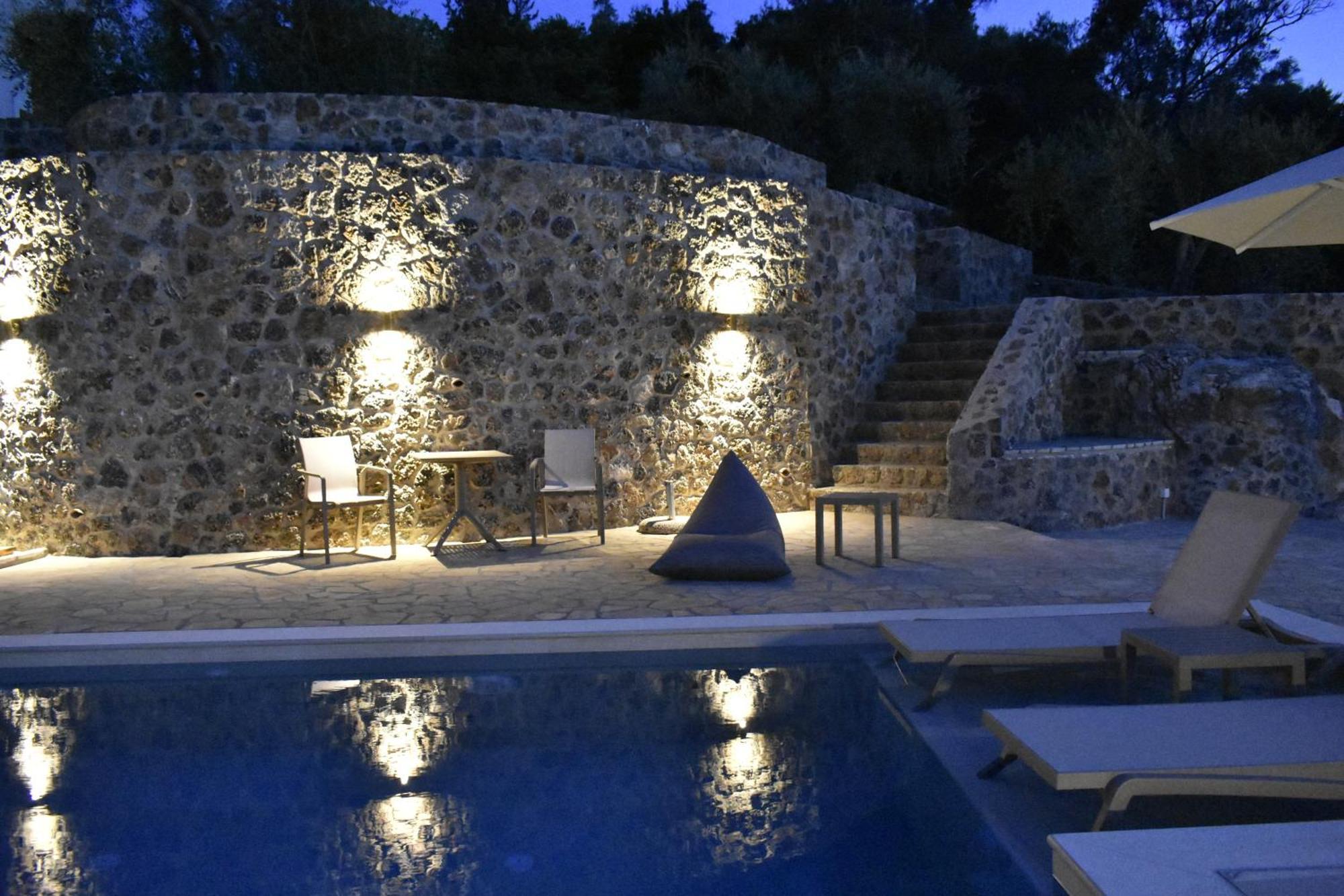 Corfu View Deluxe Villa Perama  Exteriör bild