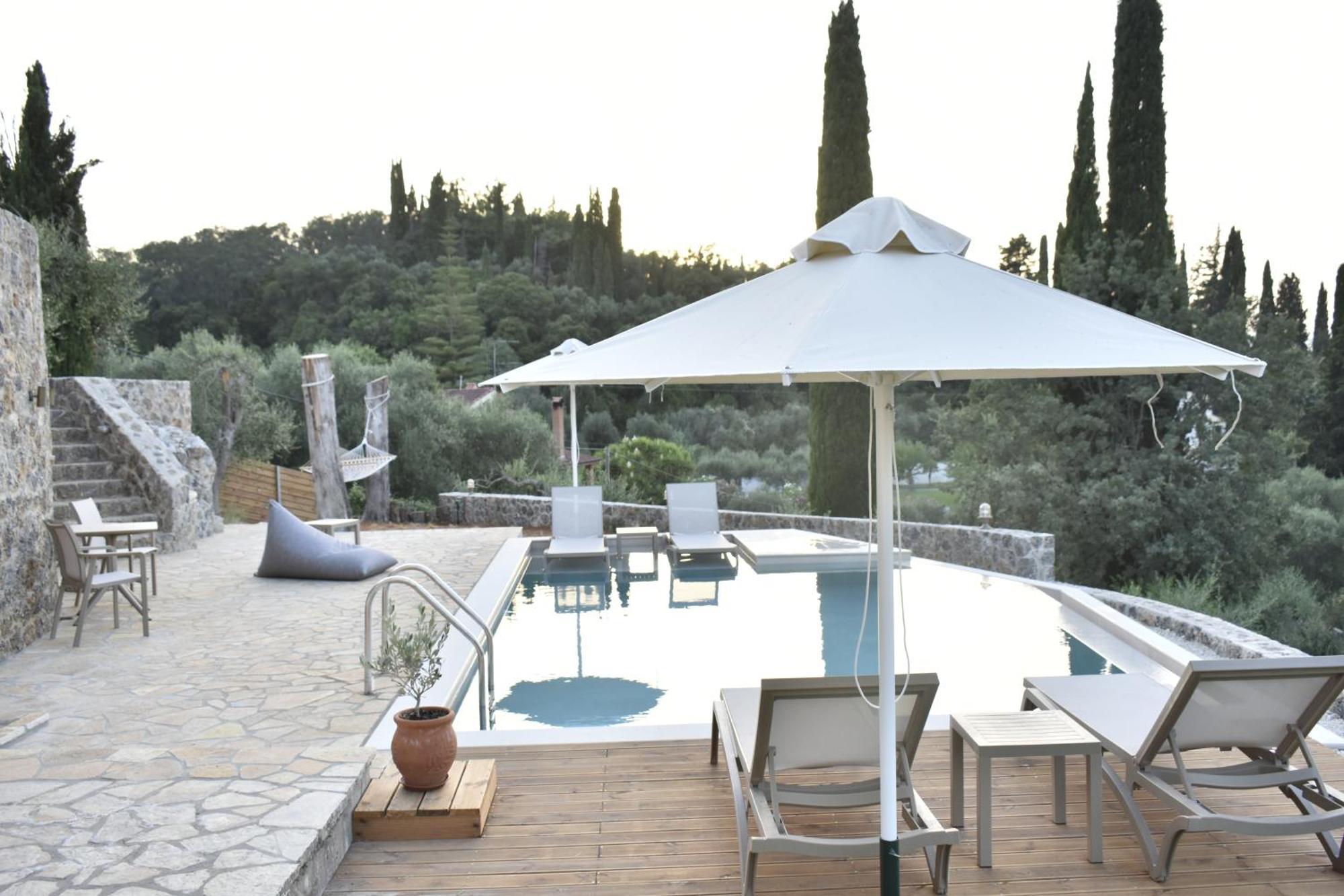 Corfu View Deluxe Villa Perama  Exteriör bild
