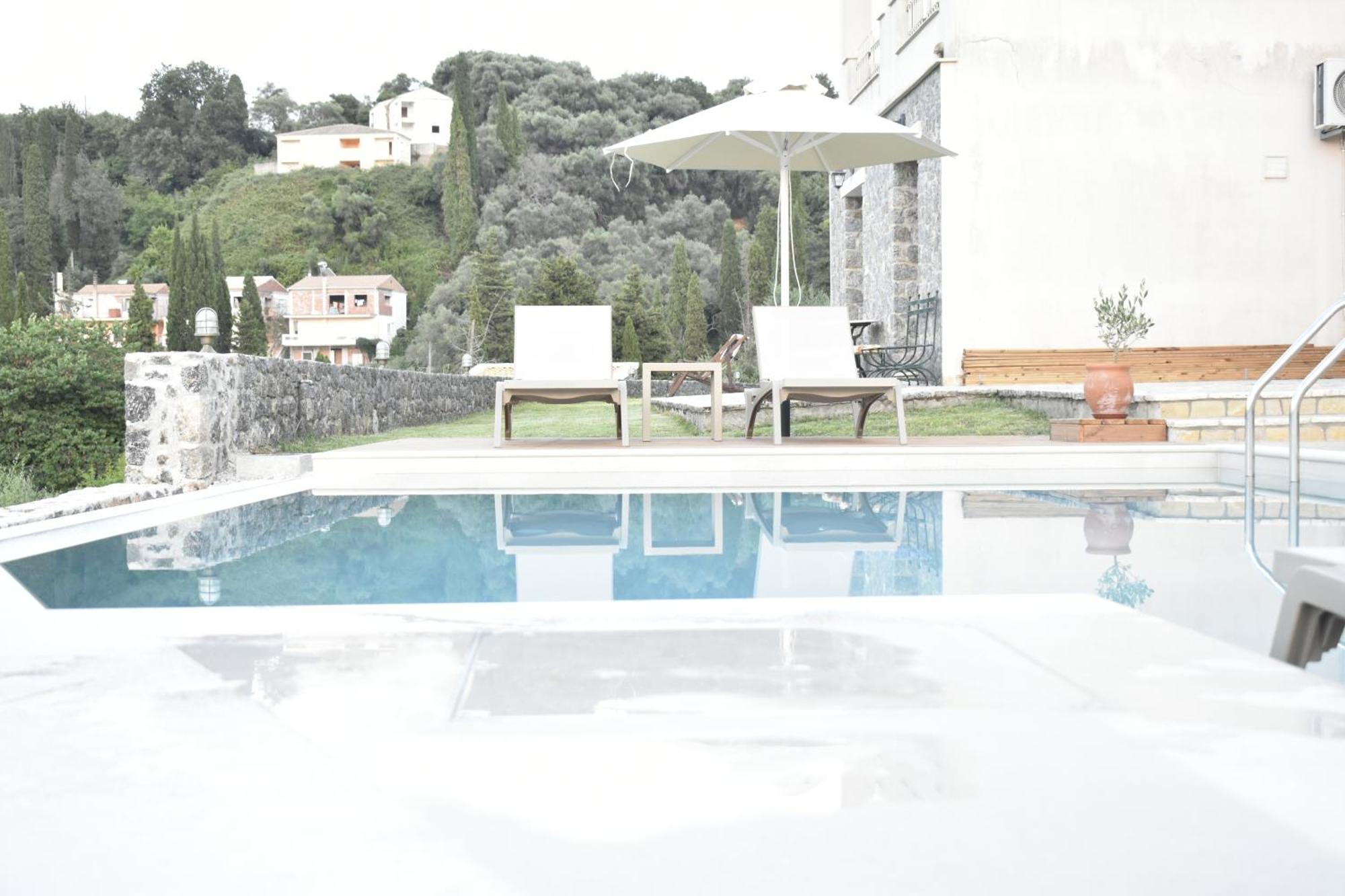 Corfu View Deluxe Villa Perama  Exteriör bild