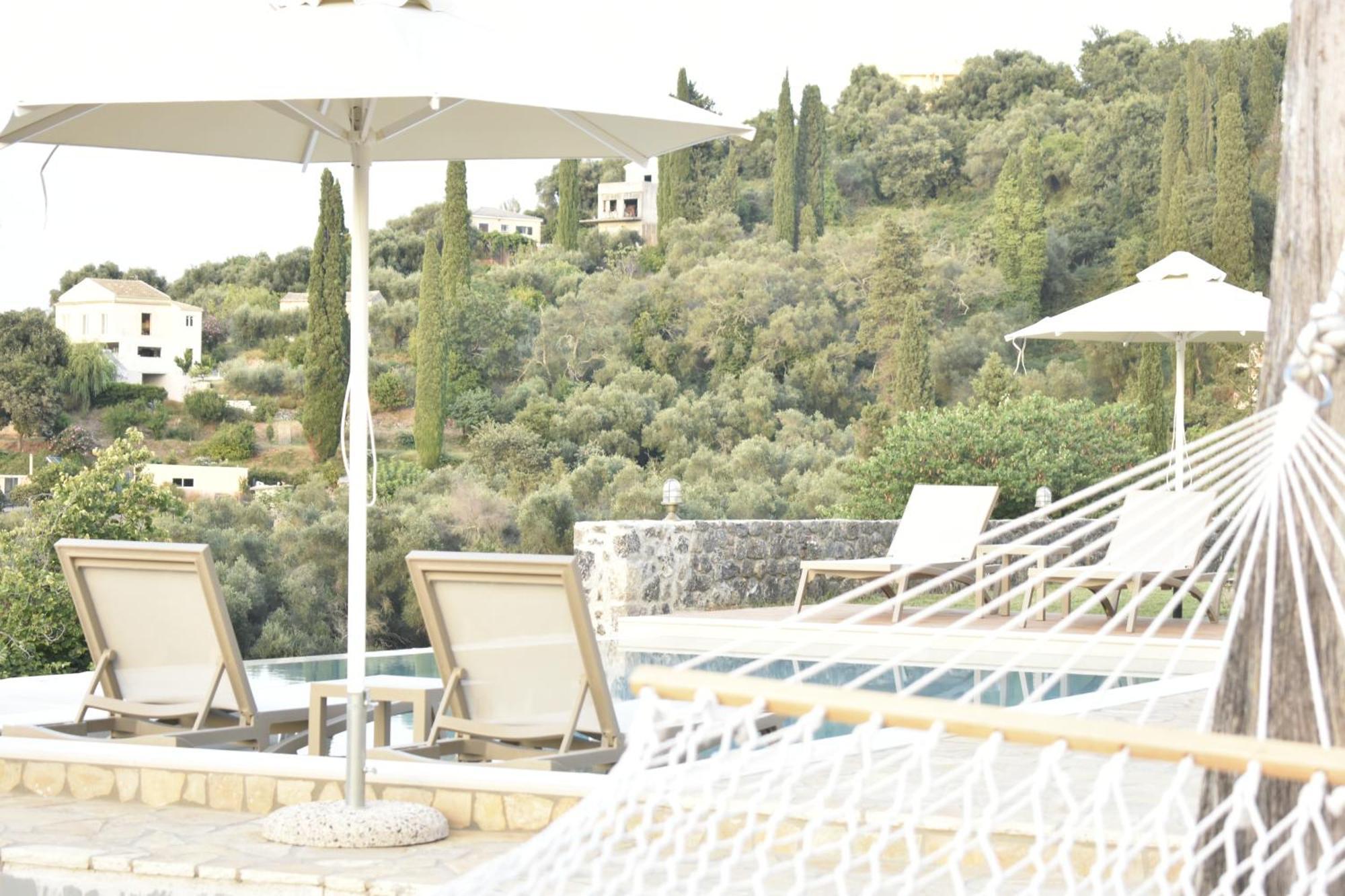 Corfu View Deluxe Villa Perama  Exteriör bild